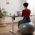 WorkB Coworking Castellón con mesas elevables